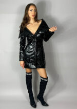 Sacou Crocodile Noir - imagine 2