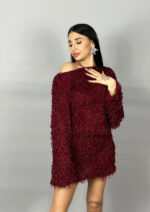 Set Soft - Ivory, Bordo, Gri - imagine 3