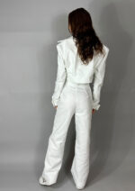 Corset White Denim - imagine 3