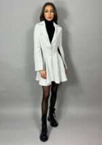 sacou rochita din tweed