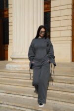 Pantaloni de damă de trening wide-leg