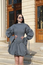 Corset din material de trening din bumbac 100%