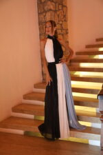 Rochie de seară Luxury lungă plisată - imagine 4