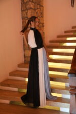 Rochie de seară Luxury lungă plisată - imagine 3